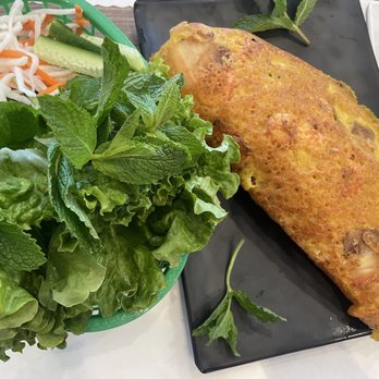 KJB Pho and Eggrolls - Banh seo, Vietnamese crepe - Vietnamese Near Me - Costa Mesa, California