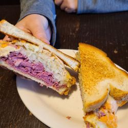 Ray Ray's Cafe - Ruben on white bread.