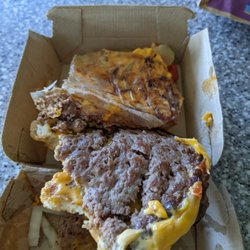 McDonald's - Paper between cheese and meat