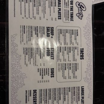 Sueno - Menu - Cocktail Bars Near Me - Philadelphia, Pennsylvania
