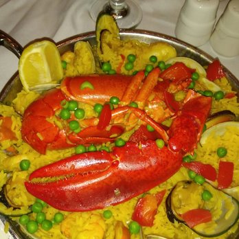 Adega Grill - Seafood Paella Delicious and they weren't stingy with the seafood - Portuguese Near Me - Newark, New Jersey Adega Grill - Seafood Paella Delicious and they weren't stingy with the seafood - Portuguese Near Me - Newark, New Jersey