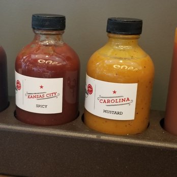 Gus's BBQ - Great sauces. - Barbeque Near Me - Porter Ranch, California