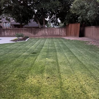 The Landscape Lasso - a green lawn and fence - Landscaping Near Me The Landscape Lasso - a green lawn and fence - Landscaping Near Me