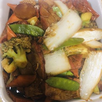Pagoda - Roast Steamed Pork W. Mixed Vegetables - Chinese Near Me - Oakland Park, Florida