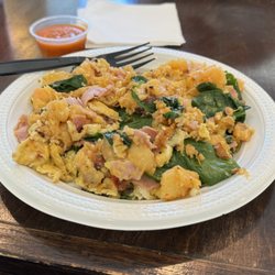 Kakao Cafe - Skillet with ham.
