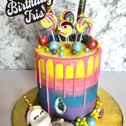 Keep Calm and Eat Cake - Hungry unicorn