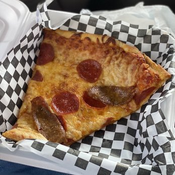 Falcone's Pizzeria - Pepperoni/Sausage Slice - Italian Near Me - Oklahoma City, Oklahoma Falcone's Pizzeria - Pepperoni/Sausage Slice - Italian Near Me - Oklahoma City, Oklahoma
