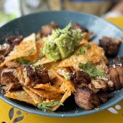 Beauty Shop Restaurant - Chilequiles with Carnitas
