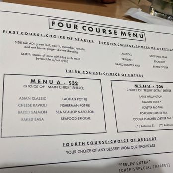 Tiny Pyramid - Four Course Menu - Cafes Near Me - Honolulu, Hawaii