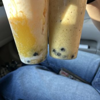 Bobo The Boba - Our drinks IMMEDIATELY after ordering. Do those look fresh to you? Such a waste of $15. - Bubble Tea Near Me - Buena Park, California Bobo The Boba - Our drinks IMMEDIATELY after ordering. Do those look fresh to you? Such a waste of $15. - Bubble Tea Near Me - Buena Park, California
