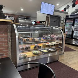 The Sandwich Shop - Display case and front of the counter