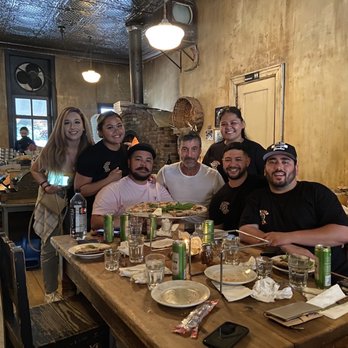 Lucali - Photo with the owner Mark! - Pizza Near Me - Brooklyn, New York