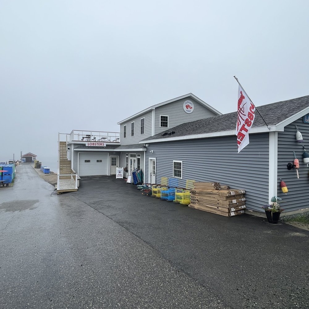 Chipman's Wharf - "Socked in" on "the wharf" July 4th weekend.  Had a wonderful visit, and I'll definitely be back. - Seafood Markets Near Me - Milbridge, Maine
