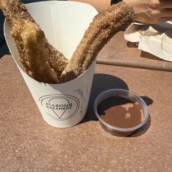 Mason's Creamery - Churros - Ice Cream & Frozen Yogurt Near Me - Cleveland, Ohio Mason's Creamery - Churros - Ice Cream & Frozen Yogurt Near Me - Cleveland, Ohio