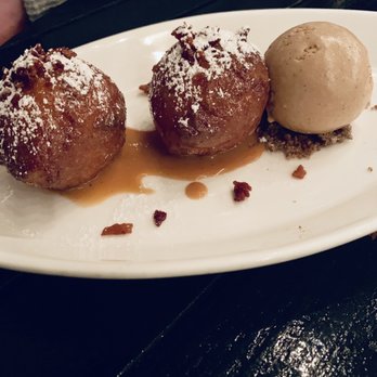 Traif - bacon ricotta donuts - New American Near Me - Brooklyn, New York Traif - bacon ricotta donuts - New American Near Me - Brooklyn, New York