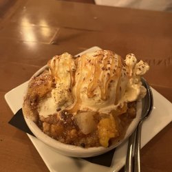 Peach cobbler