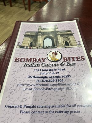 Menu photo 2 Bombay Bites Mcdonough, GA