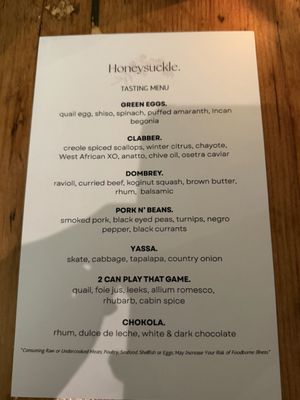 Menu photo 5 Honeysuckle Philadelphia, PA Menu photo 5 Honeysuckle Philadelphia, PA
