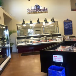 Seafoods of the World - Our new retail expansion was opened in April of 2015-you are now able to view most of our product as you would in a grocery store.