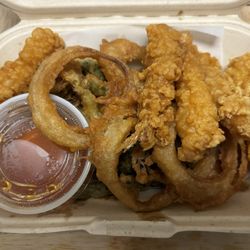Thai Delight Bistro - Tempura shrimp and veggies.