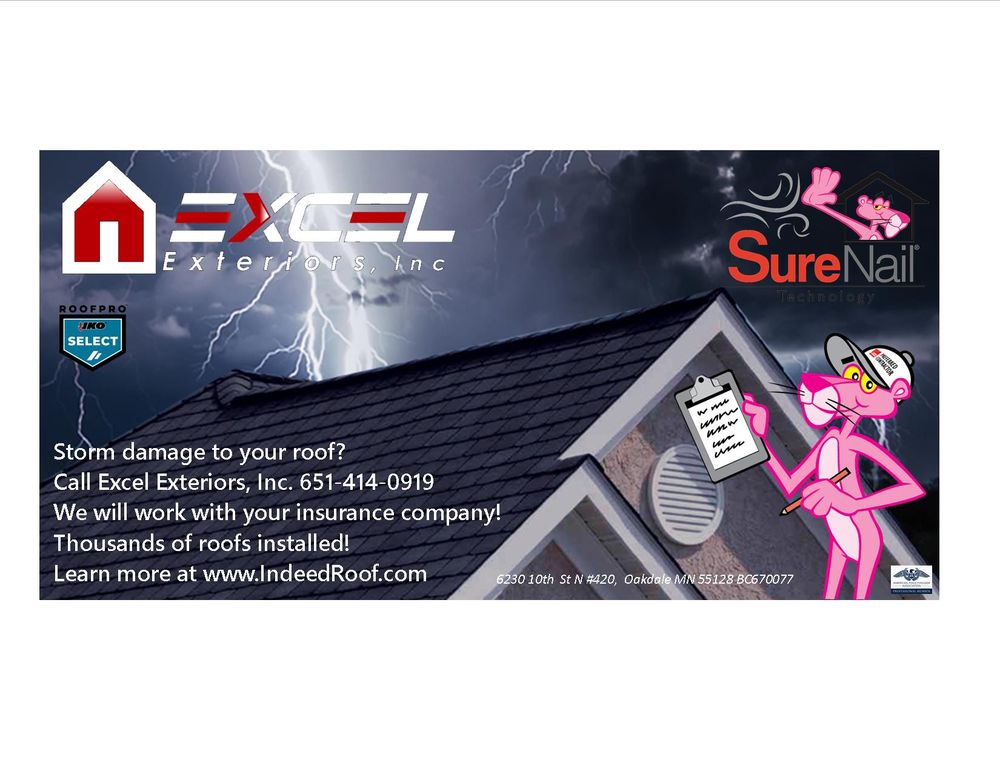 Slide of Excel Exteriors