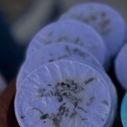 Lavender Lane - Lavender Scrub with a loofah, excellent for exfoliation!