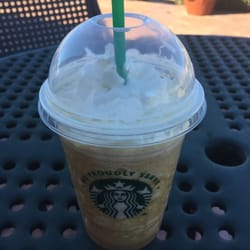 Java Cafe - Their Larges are the equivalent to a small at a real Starbucks. Coffee Frap.
