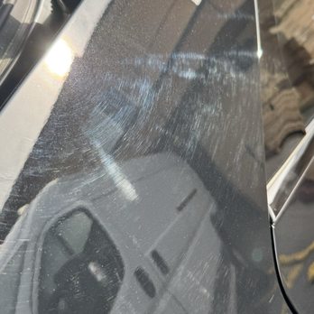 Titus-Will Hyundai - clear coat damage from inept detailing - Auto Repair Near Me - Olympia, Washington Titus-Will Hyundai - clear coat damage from inept detailing - Auto Repair Near Me - Olympia, Washington