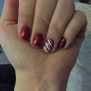 Pink Nails - Gel Rockstar mani - Nail Salons Near Me - Las Vegas, Nevada Pink Nails - Gel Rockstar mani - Nail Salons Near Me - Las Vegas, Nevada