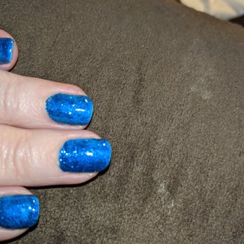 Nails Tek - Sloppy around cuticals and NOT cut straight! - Nail Salons Near Me - Federal Way, Washington Nails Tek - Sloppy around cuticals and NOT cut straight! - Nail Salons Near Me - Federal Way, Washington
