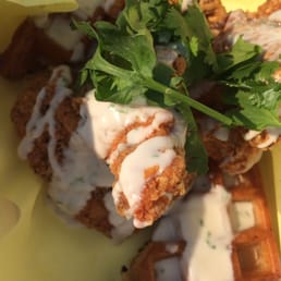 Chicken and waffles for $10!