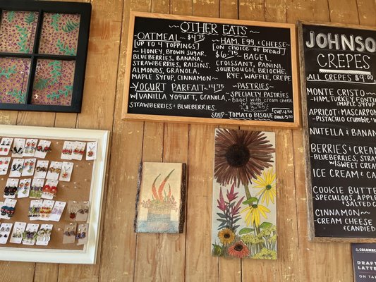 Menu photo 1 Johnson Hall Coffee House Hulmeville, PA