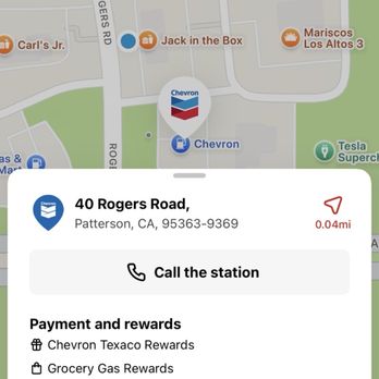 Chevron - Gas Stations Near Me - Patterson, California