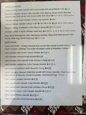 Menu photo 5 Curry Leaves Bistro Pleasanton, CA