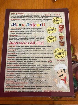 Menu photo 3 El Señor Sol Hermosillo, SON