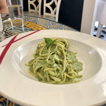 Locanda Positano - Linguine with pesto (special request that they happily accommodated) - Italian Near Me - Lafayette, California