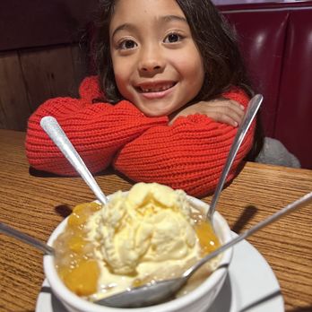 Goodson's Café - Peach cobbler...yum! - American Near Me - Tomball, Texas Goodson's Café - Peach cobbler...yum! - American Near Me - Tomball, Texas