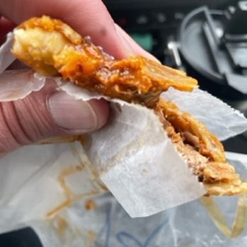 Valencia Cocina - Pulled Pork grease inside empanada - Latin American Near Me - Norwalk, Connecticut Valencia Cocina - Pulled Pork grease inside empanada - Latin American Near Me - Norwalk, Connecticut