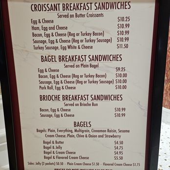 Café Tazza Delizioso - Breakfast menu, served until noon - Breakfast & Brunch Near Me - Atlantic City Atlantic City, New Jersey