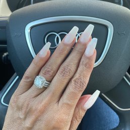 Dipping powder on my natural nails Dipping powder on my natural nails
