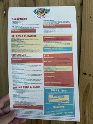 Menu photo 8 Caddy's Madeira Beach Madeira Beach, FL Menu photo 8 Caddy's Madeira Beach Madeira Beach, FL