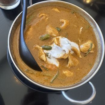 Aaharn 56 Thai Cuisine - PANANG CURRY with chicken - Thai Near Me - San Diego, California