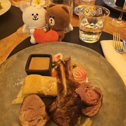 Le Pre Sale - Roasted Country Lamb meal... delicious!