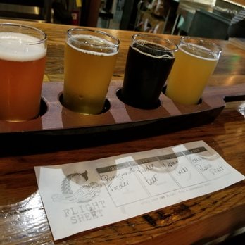 Coppertail Brewing Co - Beer flight - Bars Near Me - Tampa, Florida Coppertail Brewing Co - Beer flight - Bars Near Me - Tampa, Florida