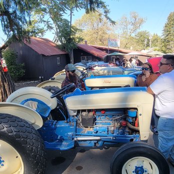 High Hill Ranch - Old Ford tractors used on the farm - Donuts Near Me - Placerville, California High Hill Ranch - Old Ford tractors used on the farm - Donuts Near Me - Placerville, California
