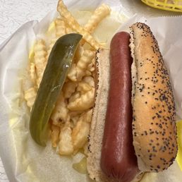 1/4 Lb Pure Beef Chicago Style Hot Dog