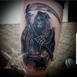 Exclusive Ink Studio - Good ole grim reaper!