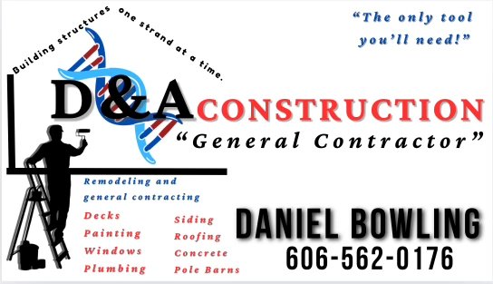 Slide of D&A Construction