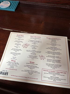 Menu photo 2 Off The Wagon New York, NY Menu photo 2 Off The Wagon New York, NY