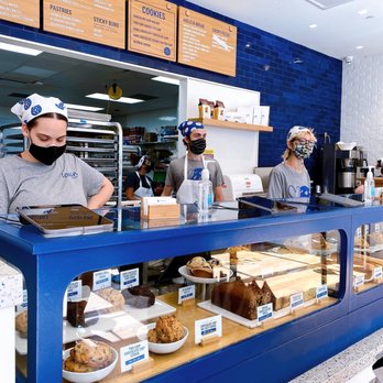 Levain Bakery - NoHo, NYC - The bakery counter | IG: happyfoodieoc - Bakeries Near Me - New York, New York Levain Bakery - NoHo, NYC - The bakery counter | IG: happyfoodieoc - Bakeries Near Me - New York, New York
